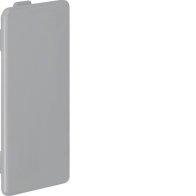 Capac terminal din PVC la Cablu canal LKG 37x75mm gri piatra , Hager LK3707547030