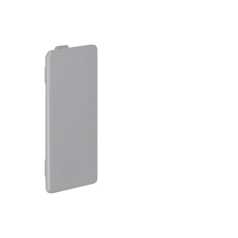 Capac terminal din PVC la Cablu canal LKG 37x75mm gri piatra , Hager LK3707547030