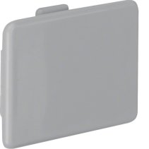 Capac terminal din PVC la Cablu canal LKG 50x37mm gri piatra , Hager LK5003747030