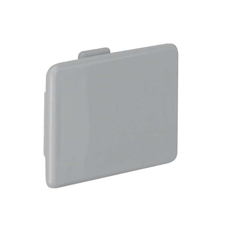 Capac terminal din PVC la Cablu canal LKG 50x37mm gri piatra , Hager LK5003747030