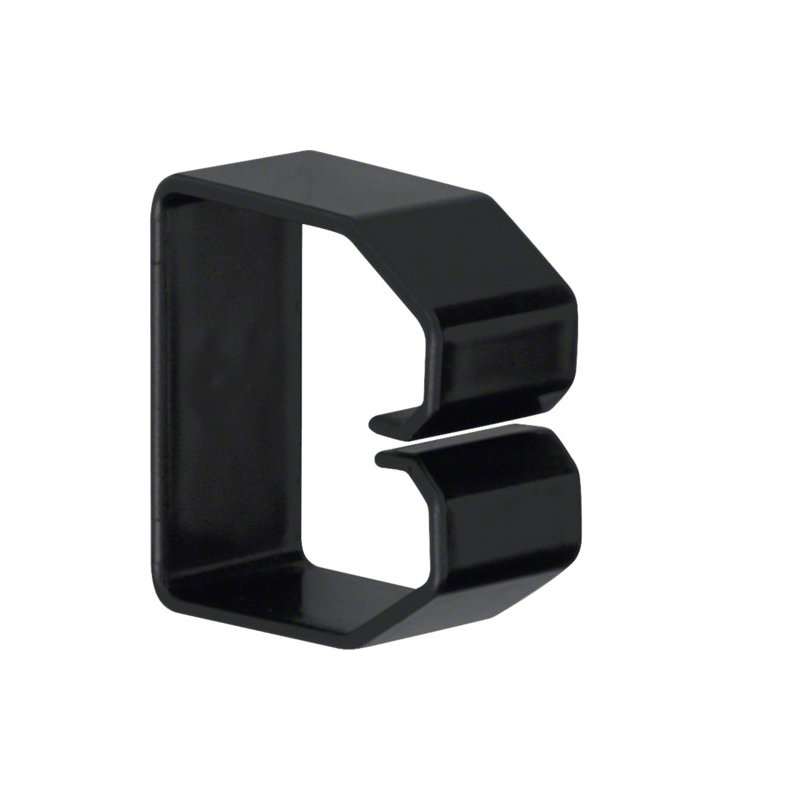 Clema din PVC la Cablu canal LKG 50x50mm negru , Hager LK500503