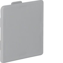 Capac terminal din PVC la Cablu canal LKG 50x50mm gri piatra , Hager LK5005047030