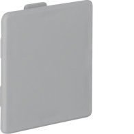 Capac terminal din PVC la Cablu canal LKG 50x50mm gri piatra , Hager LK5005047030