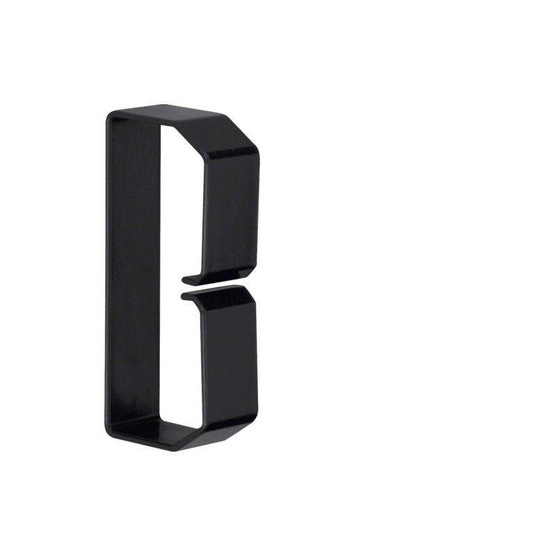 Clema din PVC la Cablu canal LKG 50x100mm negru , Hager LK501003