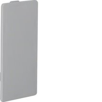 Capac terminal din PVC la Cablu canal LKG 50x100mm gri piatra , Hager LK5010047030