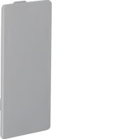 Capac terminal din PVC la Cablu canal LKG 50x100mm gri piatra , Hager LK5010047030