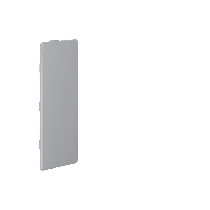 Capac terminal din PVC la Cablu canal LKG 50x125mm gri piatra , Hager LK5012547030