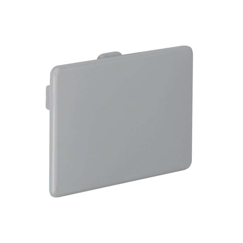Capac terminal din PVC la Cablu canal LKG 75x50mm gri piatra , Hager LK7505047030