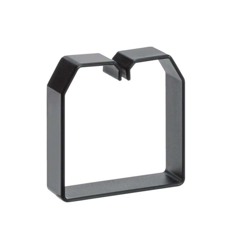 Clema din PVC la Cablu canal LKG 75x75mm gri piatra , Hager LK750753