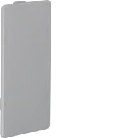 Capac terminal din PVC la Cablu canal LKG 75x100mm gri piatra , Hager LK7510047030