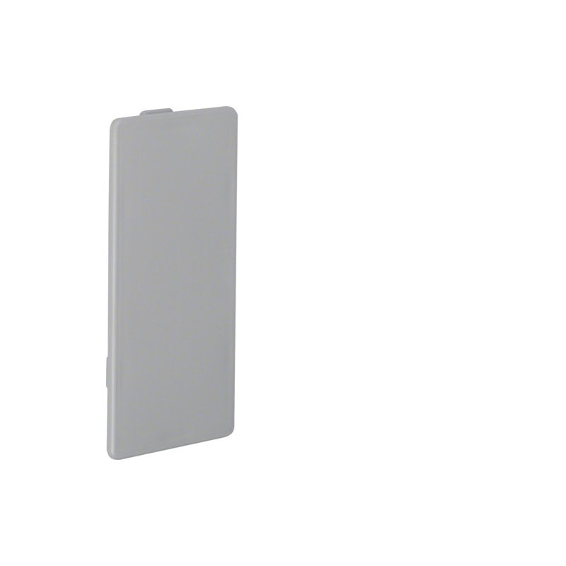 Capac terminal din PVC la Cablu canal LKG 75x100mm gri piatra , Hager LK7510047030