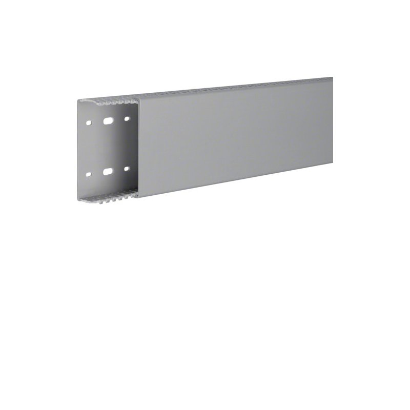 Cablu canal din PVC LKG 37x100mm gri piatra , Hager LKG3710007030B