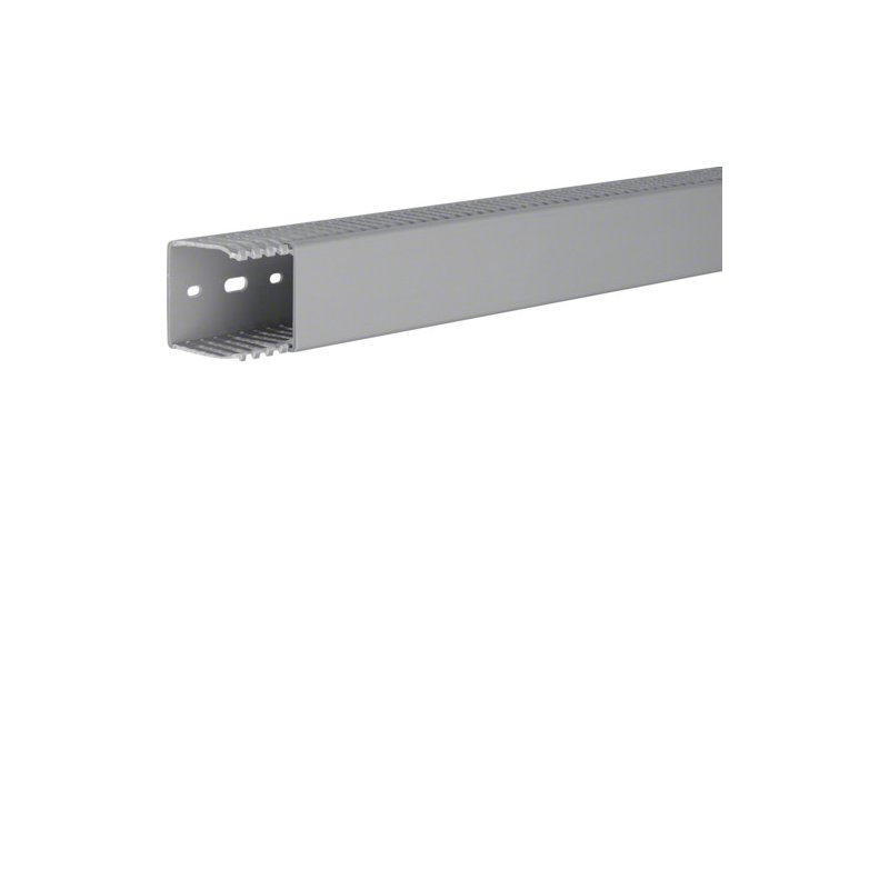 Cablu canal din PVC LKG 50x50mm gri piatra , Hager LKG5005007030B