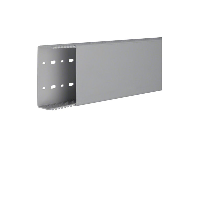 Cablu canal din PVC LKG 50x125mm gri piatra , Hager LKG5012507030B