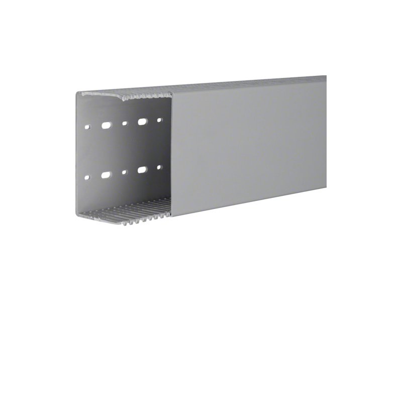 Cablu canal din PVC LKG 75x125mm gri piatra , Hager LKG7512507030B