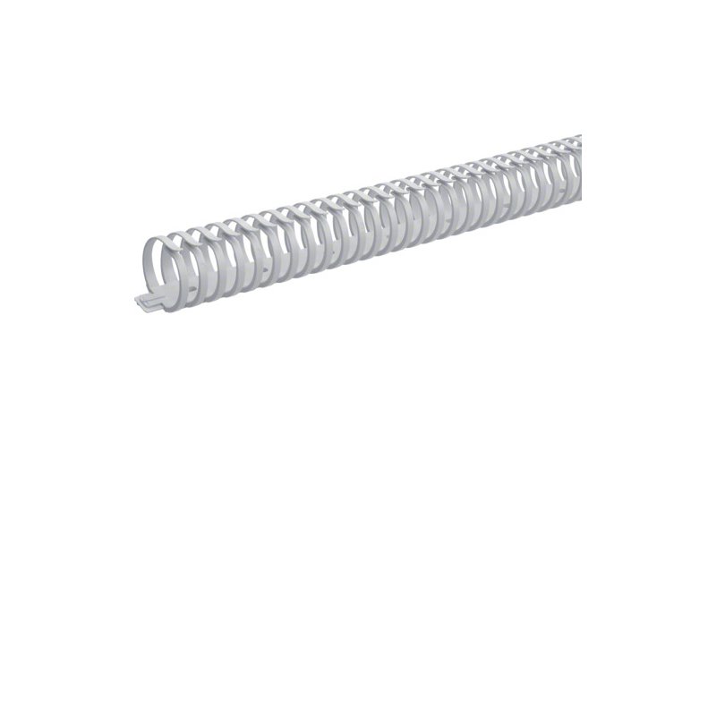 Cablu canal flexibel din poliamidă fara halogen 40mm L-0,5m gri deschis , Hager M5693
