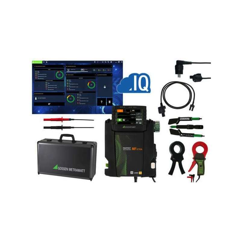 Profitest MF Mxtra IQ  Set testarea eficacității măsurilor de protecție la instalațiile electrice staționare