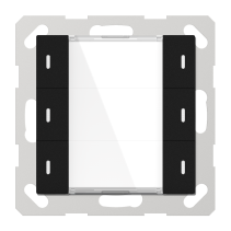 Buton multifuncțional 3C  ADVANCE+, negru cu senzor de temperatură - ADV-06/02.1.03