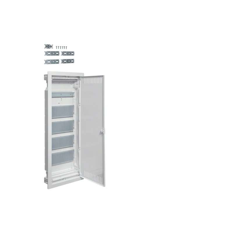 Multimedia-Basis, volta, UPV, 5 randuri, 1x Hutschiene, 4x contra placa , Hager VU60NWB