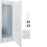 Tablou Multimedia pt. Homeway, pereti falsi (rigips), 5 randuri, usa din otel perforata , Hager VH60MMV