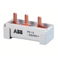 ABB PS 1/3/16 Limitor TNC Șine de faze ,Bus Bar 1 faze, 16 mm², pentru Limitor TNC-Rețea