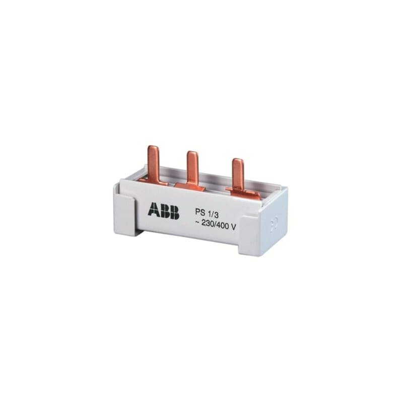 ABB PS 1/3/16 Limitor TNC Șine de faze ,Bus Bar 1 faze, 16 mm², pentru Limitor TNC-Rețea