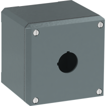 ABB 080SP1 ,Carcasă din metal , 1 post de comandă gri , din aluminiu, IP66