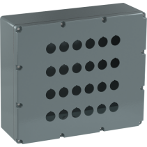 ABB 080SP24 ,Carcasă din metal , 24 Posturi de comandă gri , din aluminiu, IP66