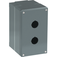 ABB 080SP2M ,Carcasă din metal , 2 Posturi de comandă gri , din aluminiu, IP66
