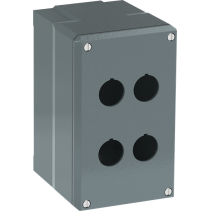 ABB 080SP4M ,Carcasă din metal , 4 Posturi de comandă gri , din aluminiu, IP66