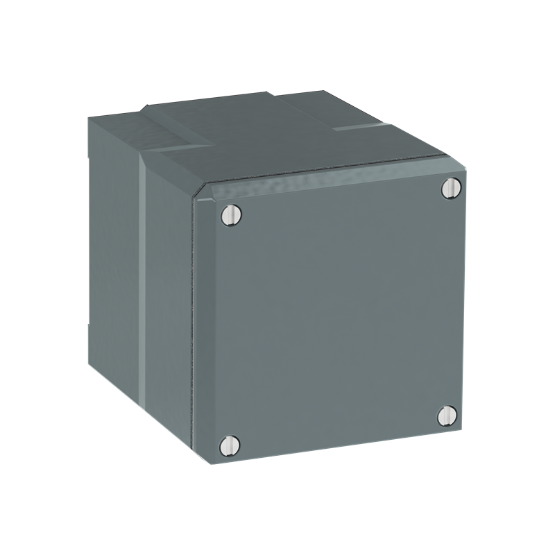 ABB 080SP1MSFC ,Carcasă din metal , 1 post de comandă gri , din aluminiu, IP66, fără perforații