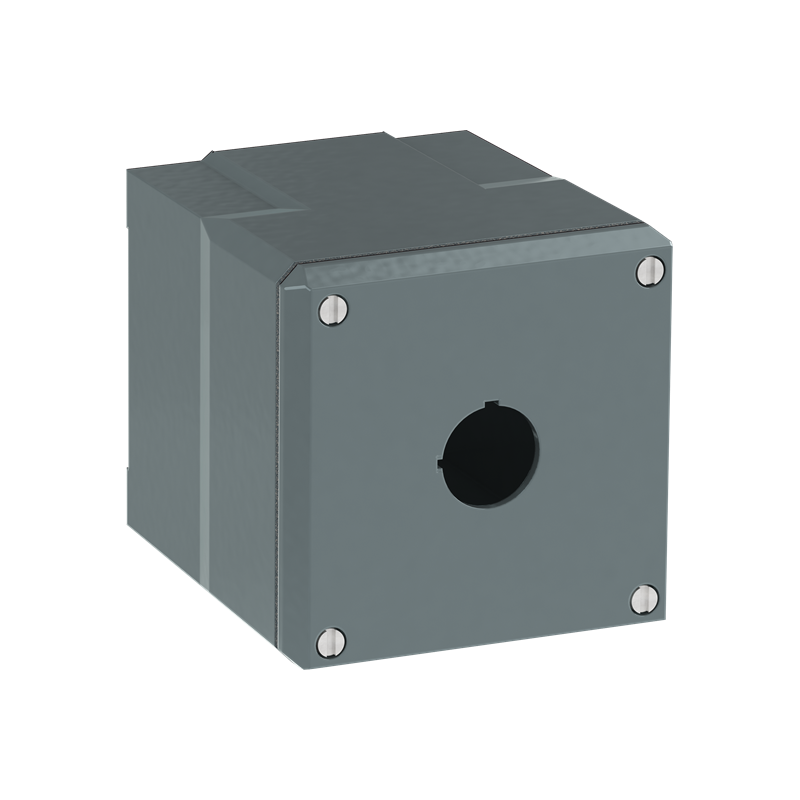 ABB 080SP1MSFE ,Carcasă din metal , 1 post de comandă gri , din aluminiu, IP66