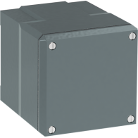 ABB 080SP1MSF ,Carcasă din metal , 1 post de comandă gri , din aluminiu, IP66, fără perforații