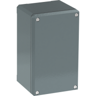 ABB 080SP2SFC ,Carcasă din metal , 2 Posturi de comandă gri , din aluminiu, IP66, fără perforații