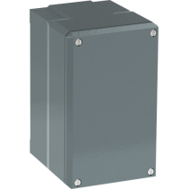 ABB 080SP2MSFC ,Carcasă din metal , 2 Posturi de comandă gri , din aluminiu, IP66, fără perforații