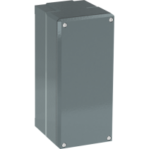 ABB 080SP3SFC ,Carcasă din metal , 3 Posturi de comandă gri , din aluminiu, IP66, fără perforații