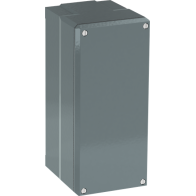 ABB 080SP3SFC ,Carcasă din metal , 3 Posturi de comandă gri , din aluminiu, IP66, fără perforații