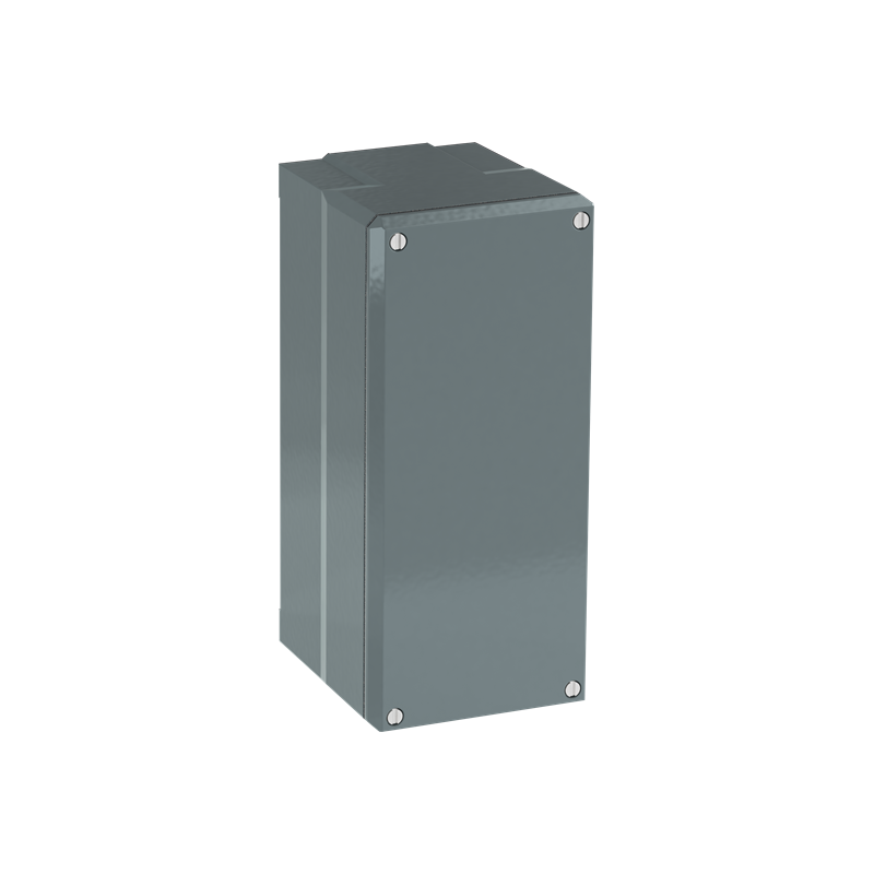 ABB 080SP3SF ,Carcasă din metal , 3 Posturi de comandă gri , din aluminiu, IP66, fără perforații