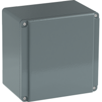 ABB 080SP18SFC ,Carcasă din metal , 18 Posturi de comandă gri , din aluminiu, IP66, fără perforații