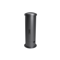 Coloana de energie bolard din inox cu prize CEE 16/32A 400V Schuko 2x230V  RCBO și racord de apa ESP24.3