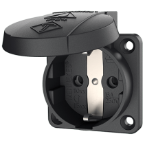 Mennekes 11012 ,Priza modulara CEE pentru montajul in carcase sau canale SCHUKO , 16A 2 poli +E , 230V , IP54 , SW