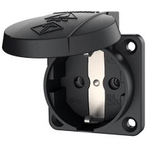 Mennekes 11032 ,Priza modulara CEE pentru montajul in carcase sau canale SCHUKO , 16A 2 poli +E , 230V , IP54 , SW