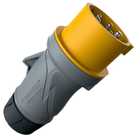 Mennekes 13561 ,Stecher CEE PTXR 16A 5 poli 4h 110V IP54