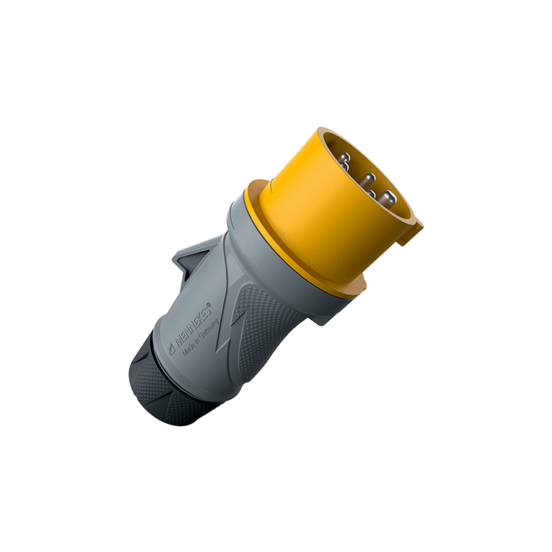 Mennekes 13561 ,Stecher CEE PTXR 16A 5 poli 4h 110V IP54