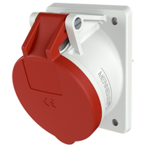 Mennekes 154 ,Priza modulara CEE pentru montajul in carcase sau canale TwinCONTACT , 16A 4 poli 6h 400V , IP44