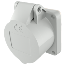 Mennekes 609 ,Priza modulara CEE pentru montajul in carcase sau canale , 16A 2 poli 10h , tensiune foarte joasă , IP44