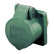 Mennekes 612 ,Priza modulara CEE pentru montajul in carcase sau canale , 16A 3 poli 4h , tensiune foarte joasă , IP44