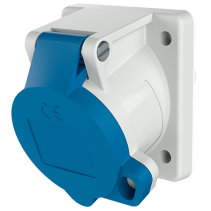 Mennekes 851 ,Priza modulara CEE pentru montajul in carcase sau canale , 16A 3 poli 6h 230V , IP44