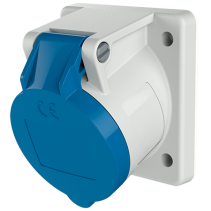 Mennekes 857 ,Priza modulara CEE pentru montajul in carcase sau canale , 16A 3 poli 6h 230V , IP44