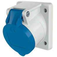 Mennekes 857 ,Priza modulara CEE pentru montajul in carcase sau canale , 16A 3 poli 6h 230V , IP44